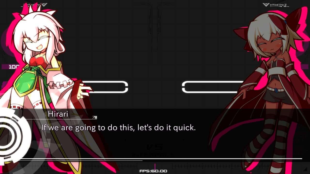 Akashicforce game screenshot, story dialogue