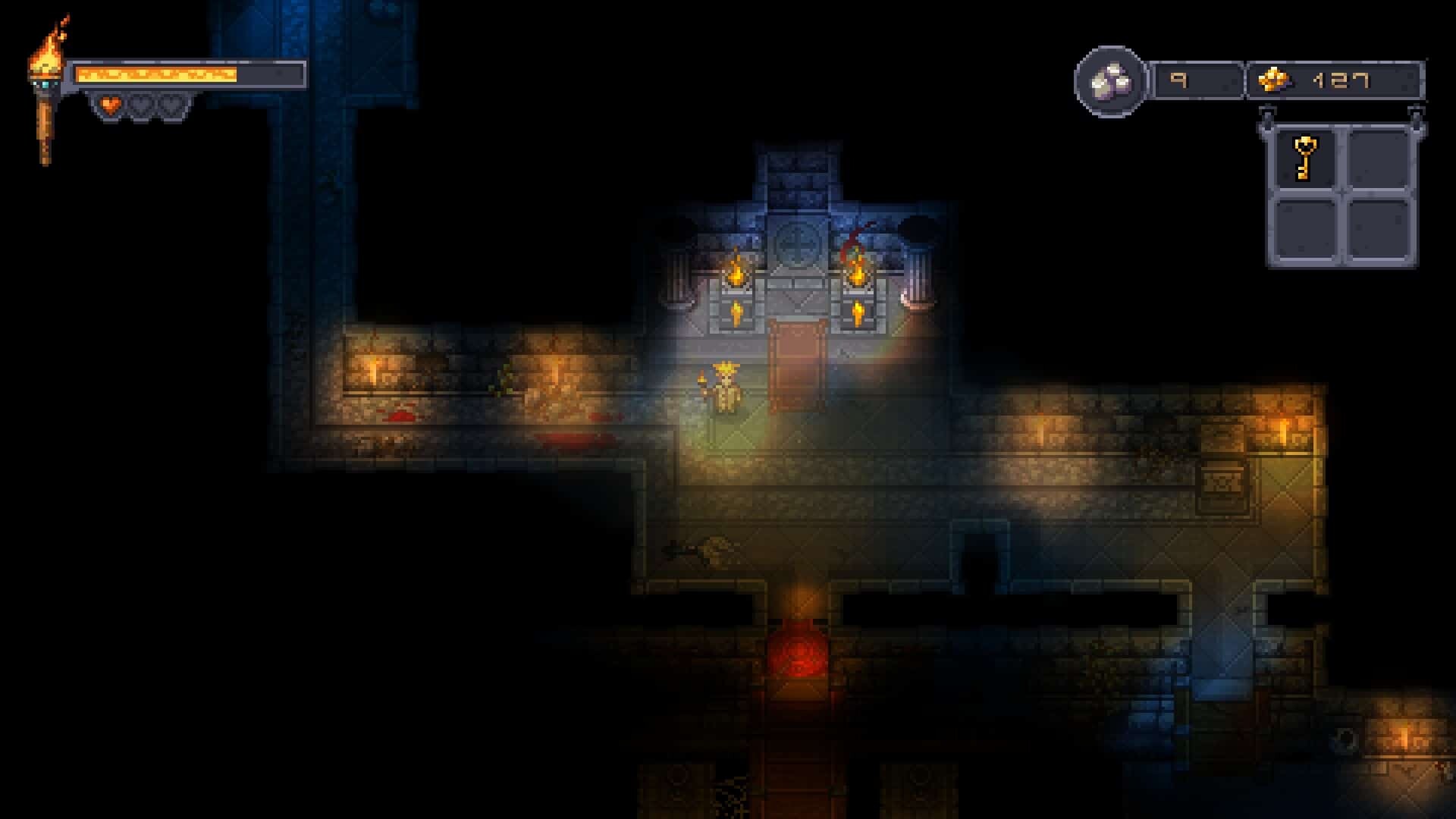 Courier of the Crypts game screenshot