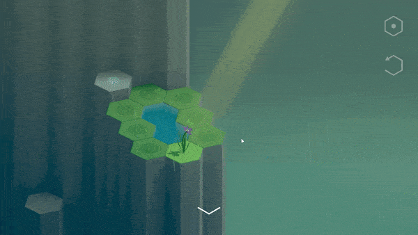 Spring Falls game, animated GIF