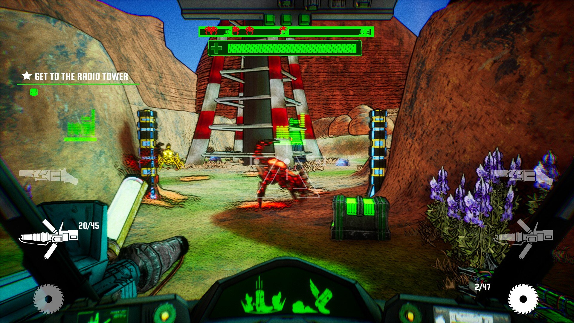 Tex-Mechs game screenshot
