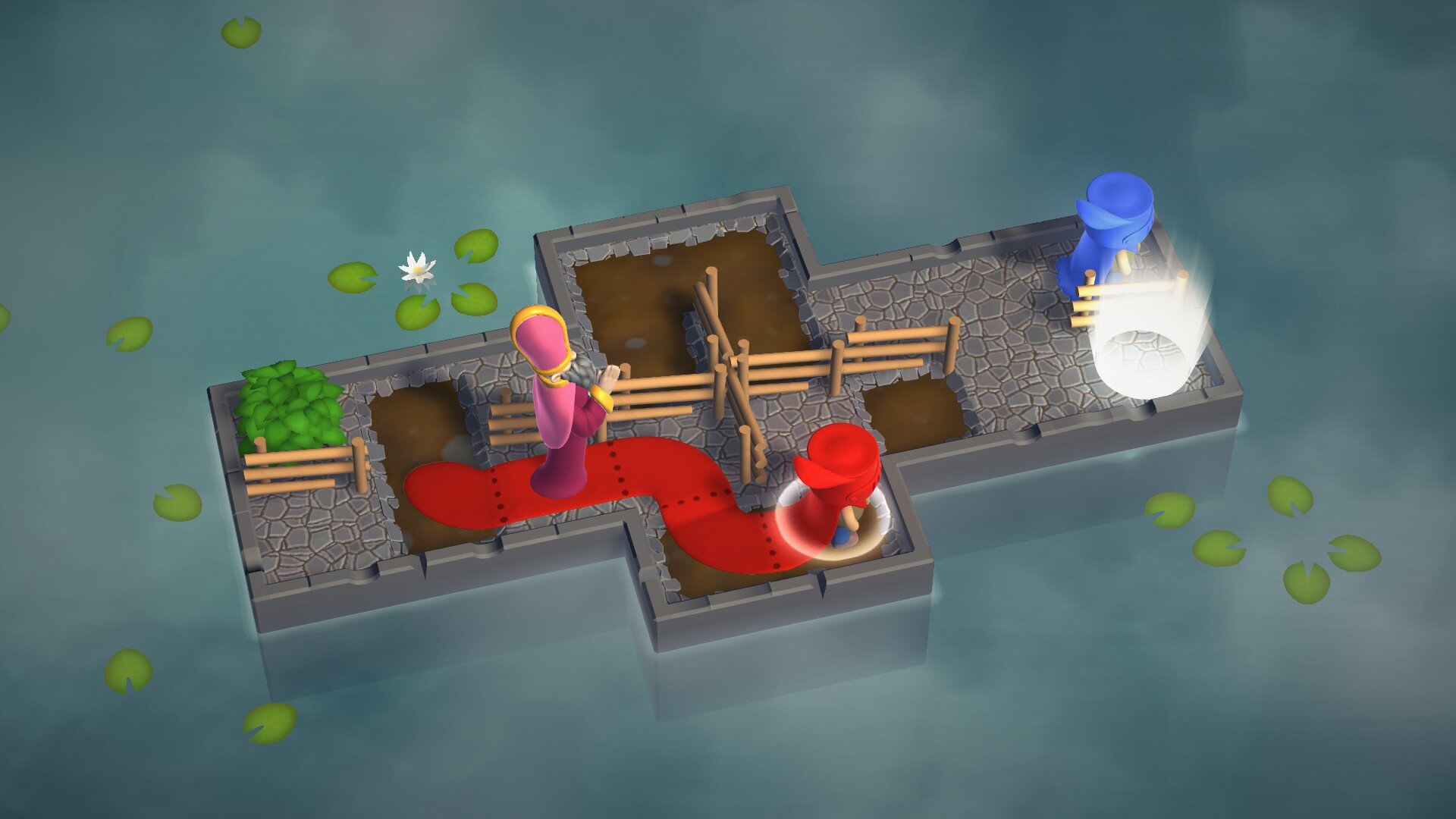 Puddle Knights game screenshot