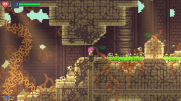 Phoenotopia Awakening game screenshot, Ruins