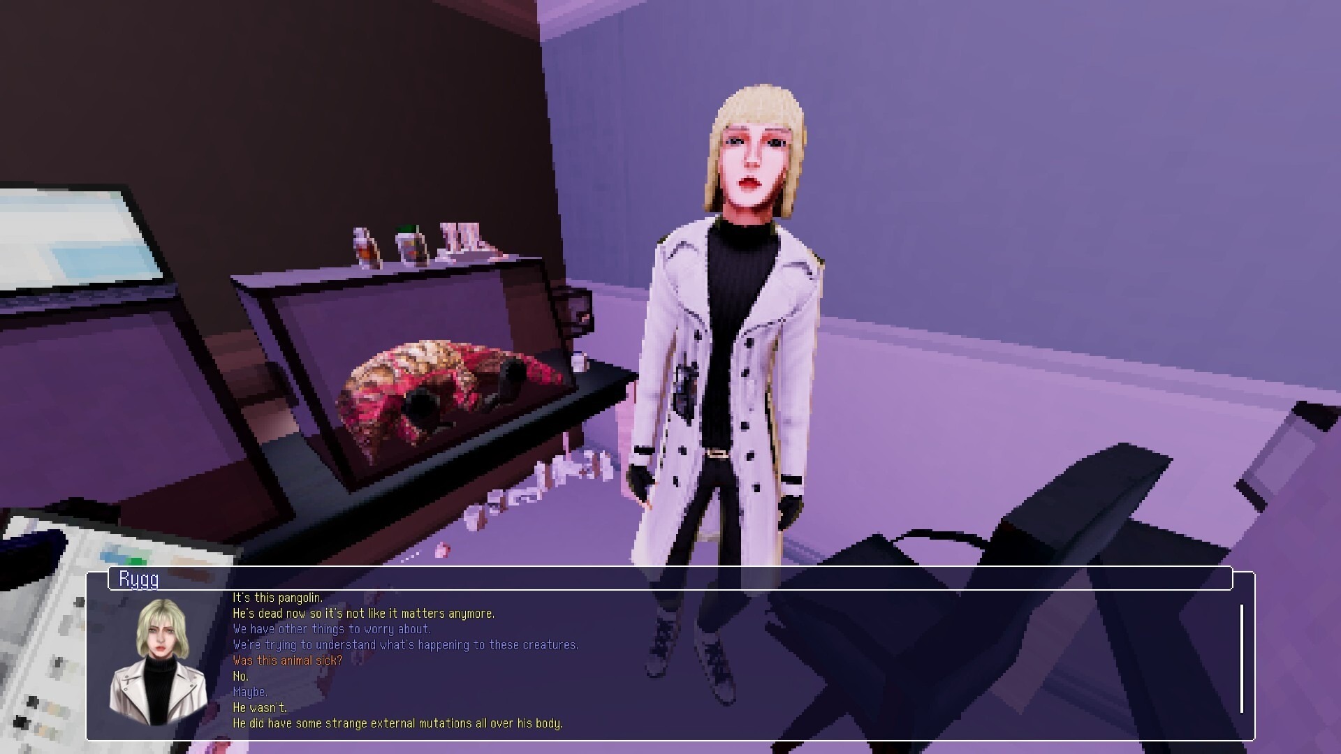 Stars Die game screenshot 1, scientist