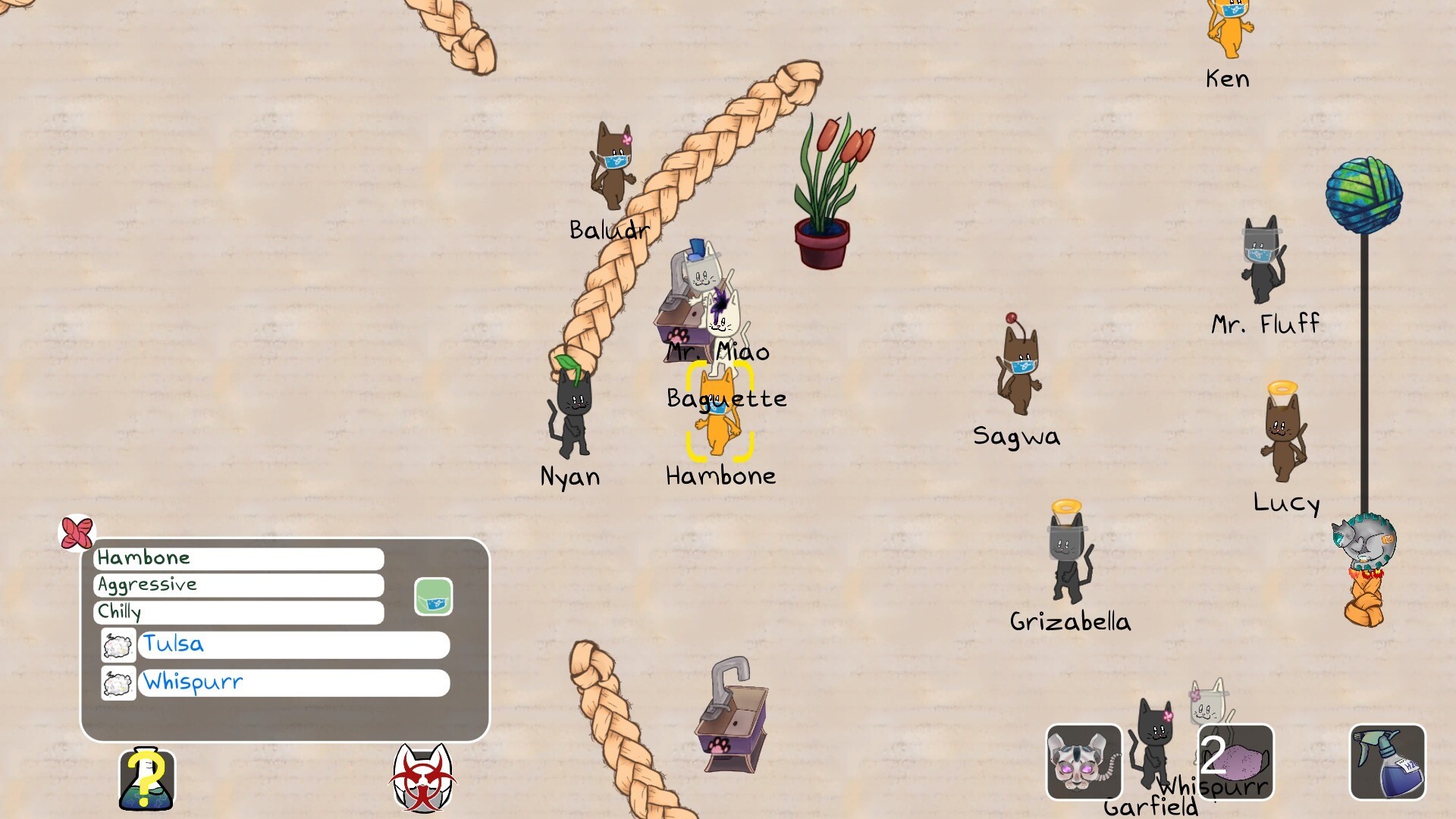 Cat Colony Crisis game screenshot