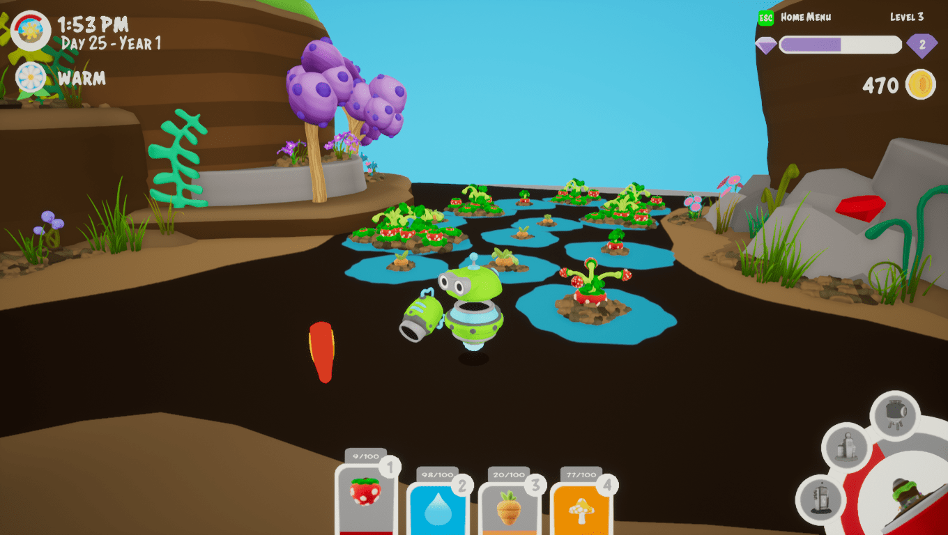 Gooberries game screenshot, Freshly Planted