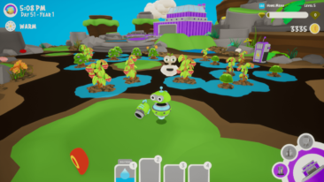 Gooberries game screenshot, Garden