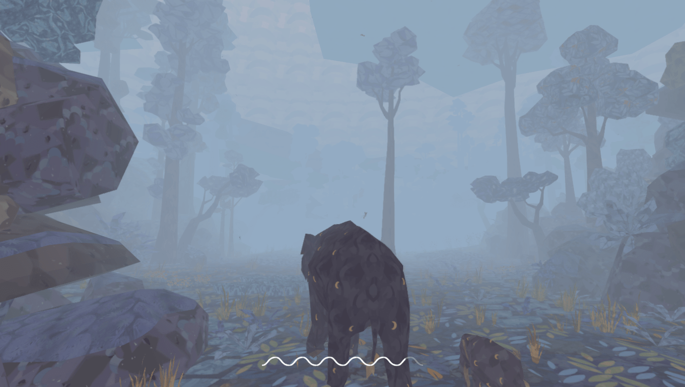 Shelter 3 game screenshot, Fog