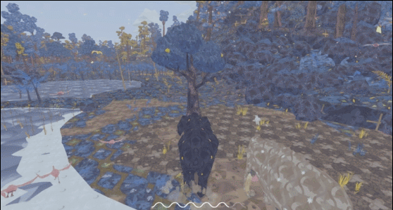 Shelter 3 game screenshot, Tree Bonk Gif
