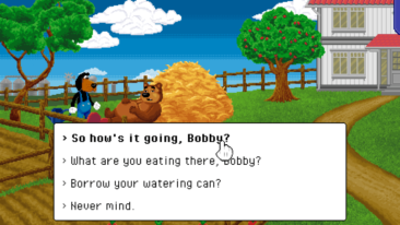 Barney's Dream Cruise game screenshot, Bear