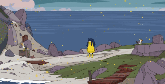 Minute of Islands game screenshot, Whale Gif