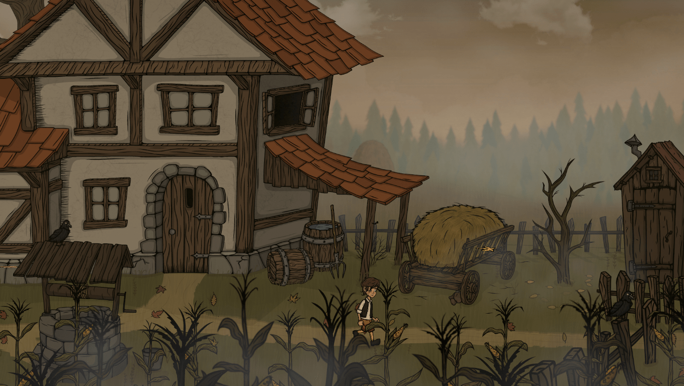Creepy Tale 2 game screenshot, House