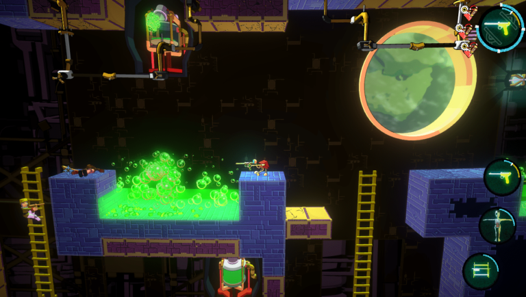 CreatorCrate game screenshot, Acid Pit