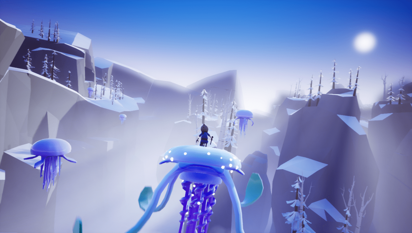 Omno game screenshot, Jellyfish