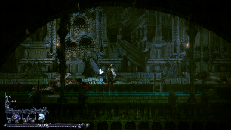 Source of Madness game screenshot, Dark Hallway