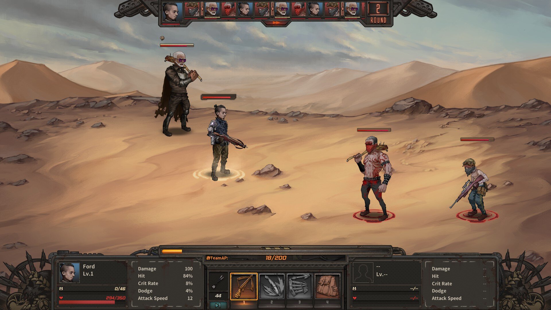 Dust to the End, game screenshot, fight scene