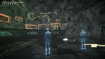 Split game screenshot, Ghost Clones
