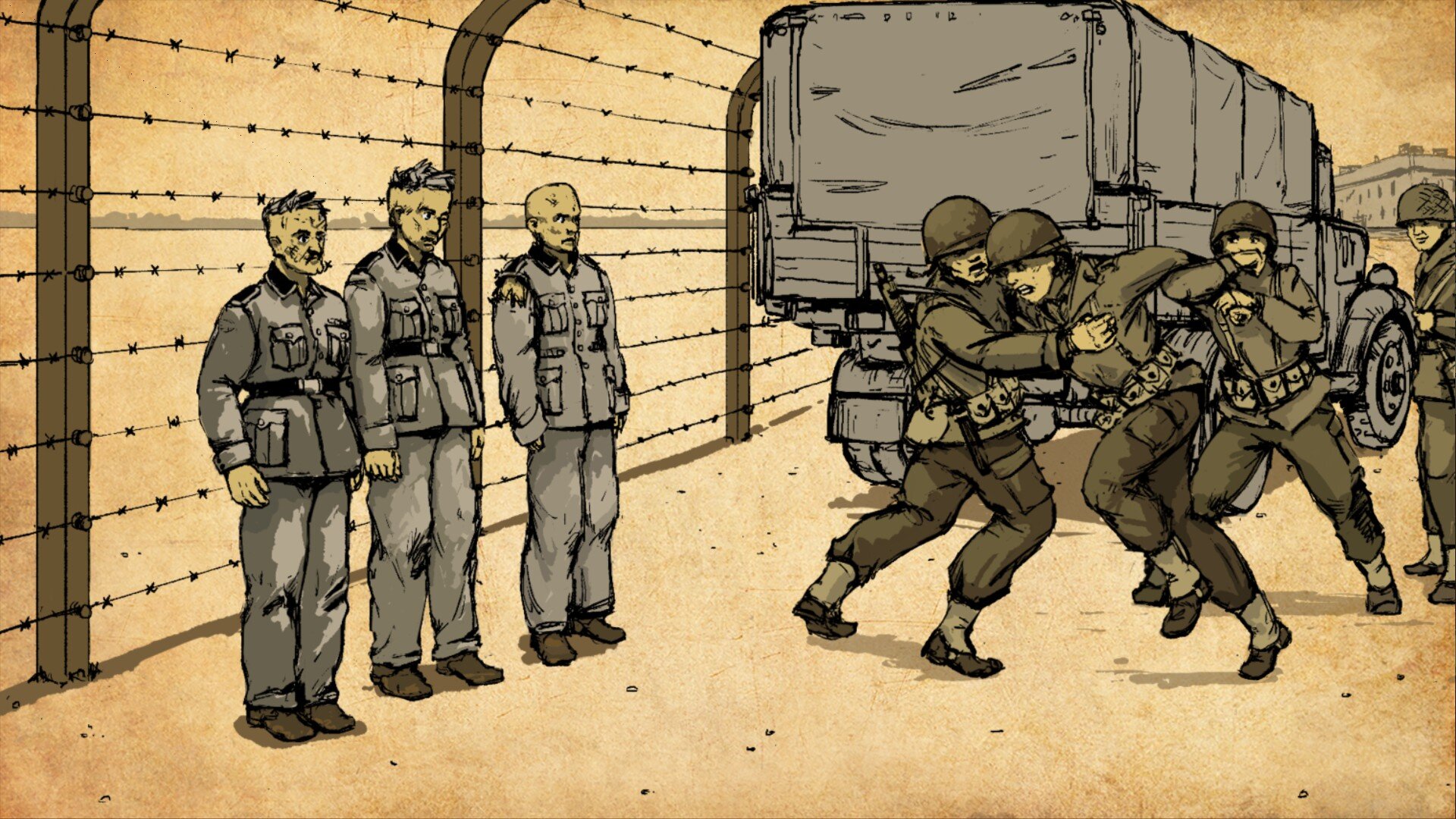 Ashland Dossier game screenshot, cut-scene