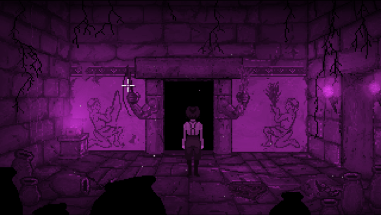 Hob's Barrow game screenshot, Purple Door