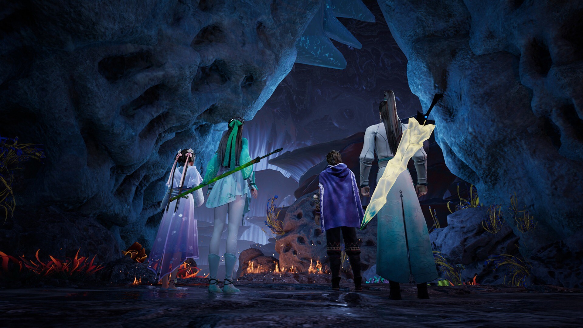 Sword and Fairy 7 game screenshot, characters