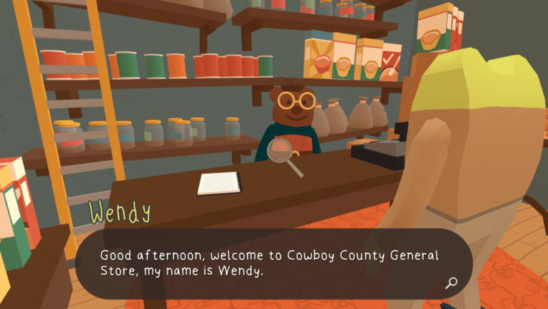 Frog Detective 3 game screenshot, Store