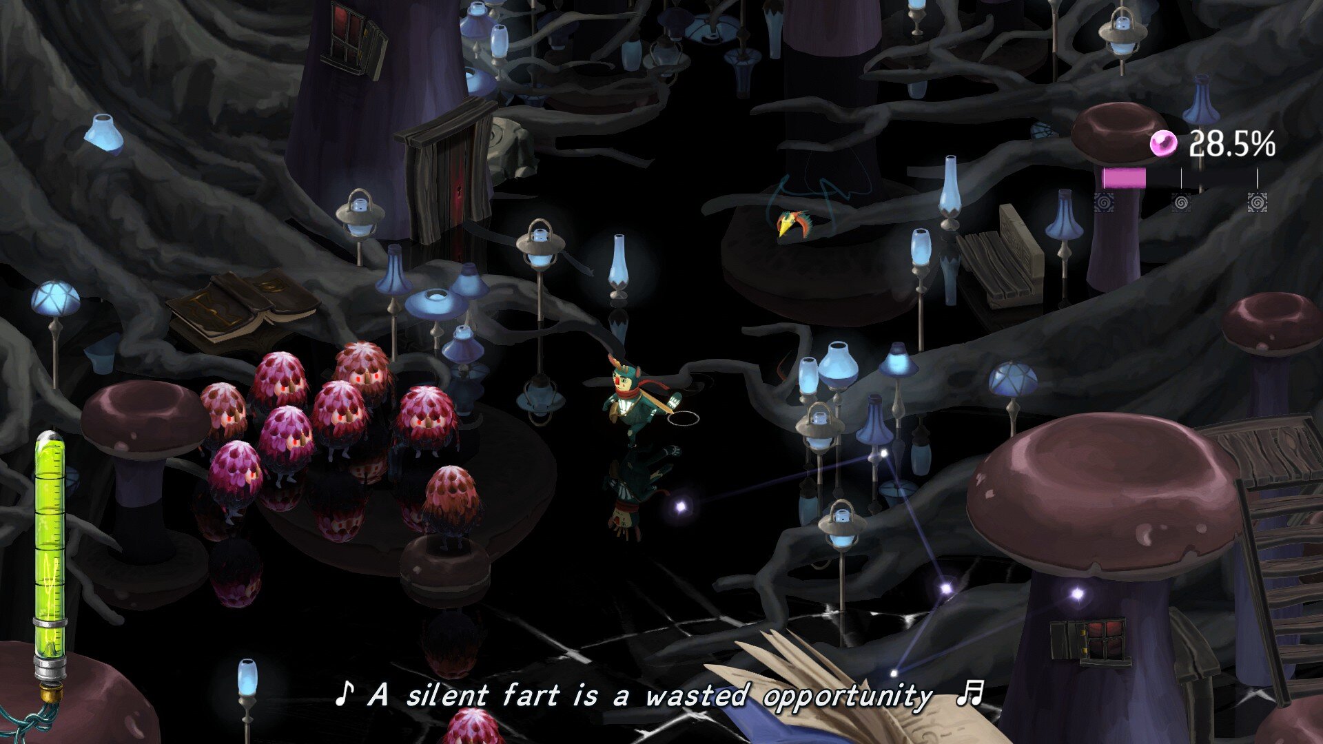 Figment 2 game screenshot, Choir of Discarded Opinions