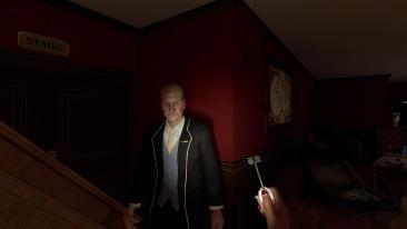 Paraside Hotel VR Horror screenshot - man in red room