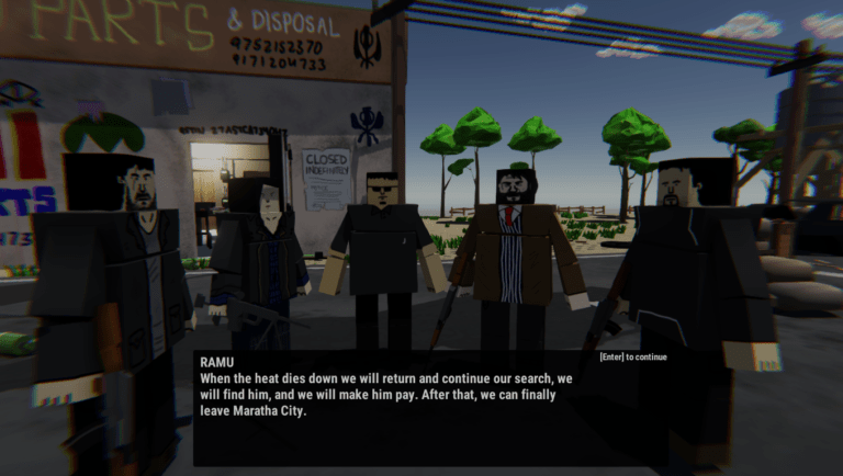 A Thug's Ascension game screenshot, Gang