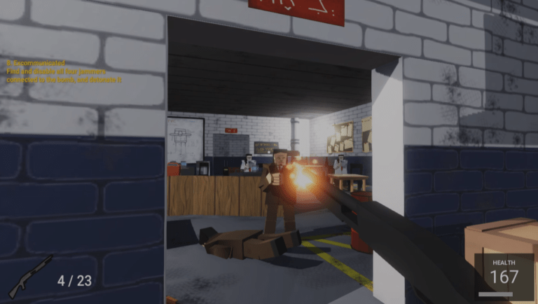 A Thug's Ascension game screenshot, Shooting