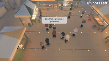 The Journalist game screenshot, Crowd