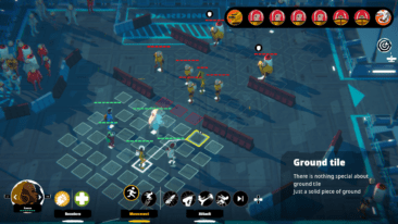 Highwater game screenshot, Large Battle