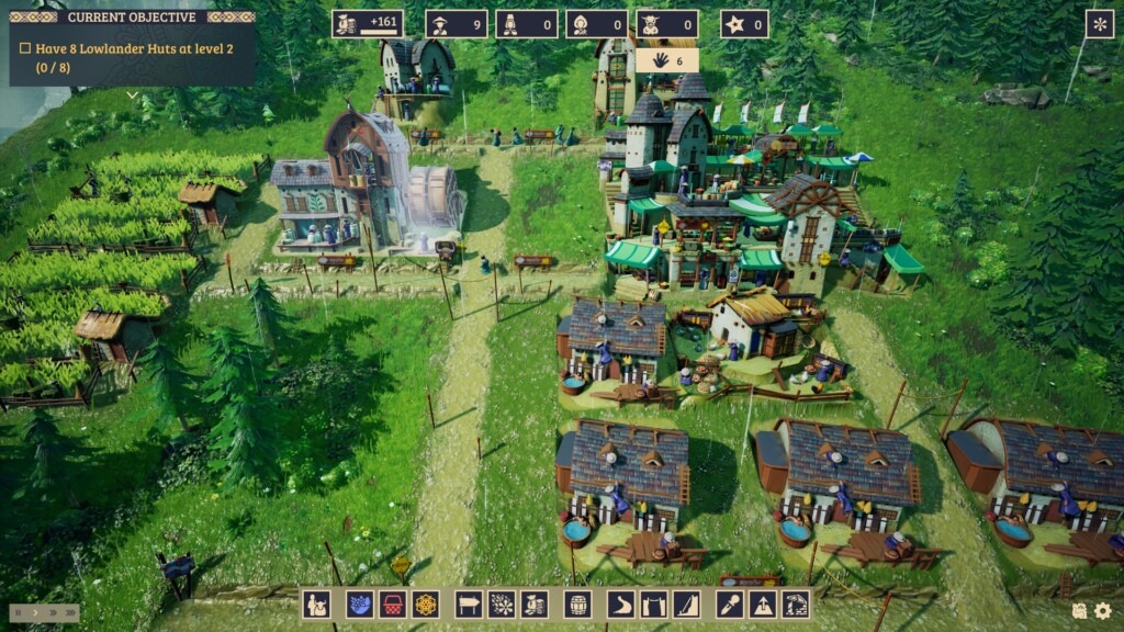 Laysara game screenshot, village