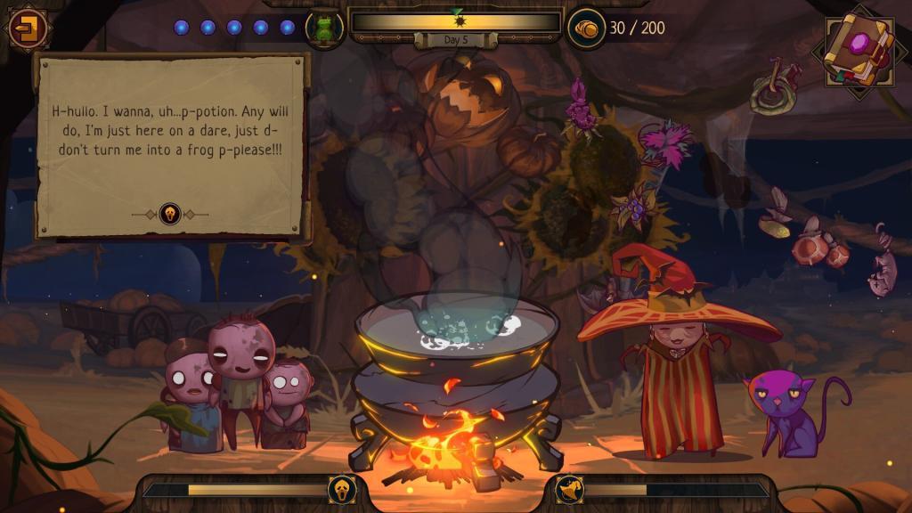 The Witch's Cauldron game screenshot