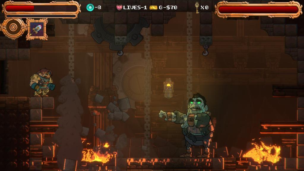 VonGarland Castle game screenshot - not quite Frankenstein